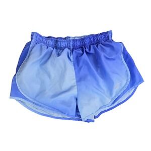 NEW L Nike Dri-Fit Running Shorts Athletic Gym Workout Blue gradeted active